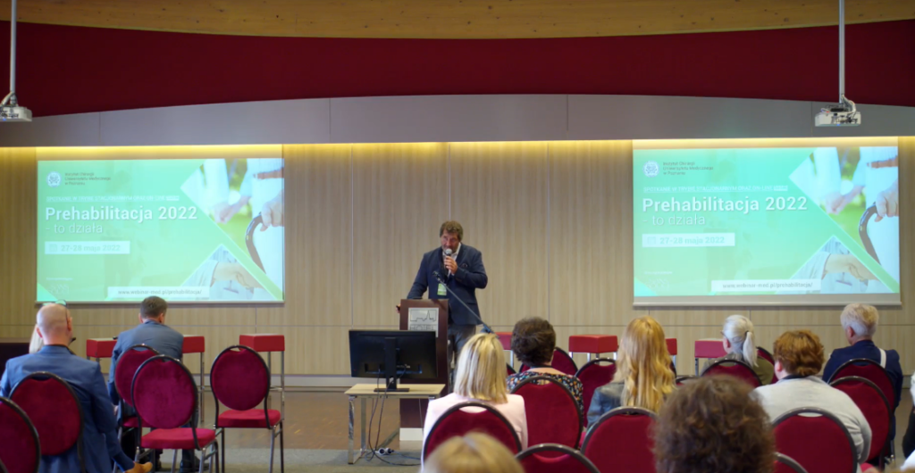 konferencja prof. Tomasza Banasiewicza - Prehabilitacja 2022 - to działa
